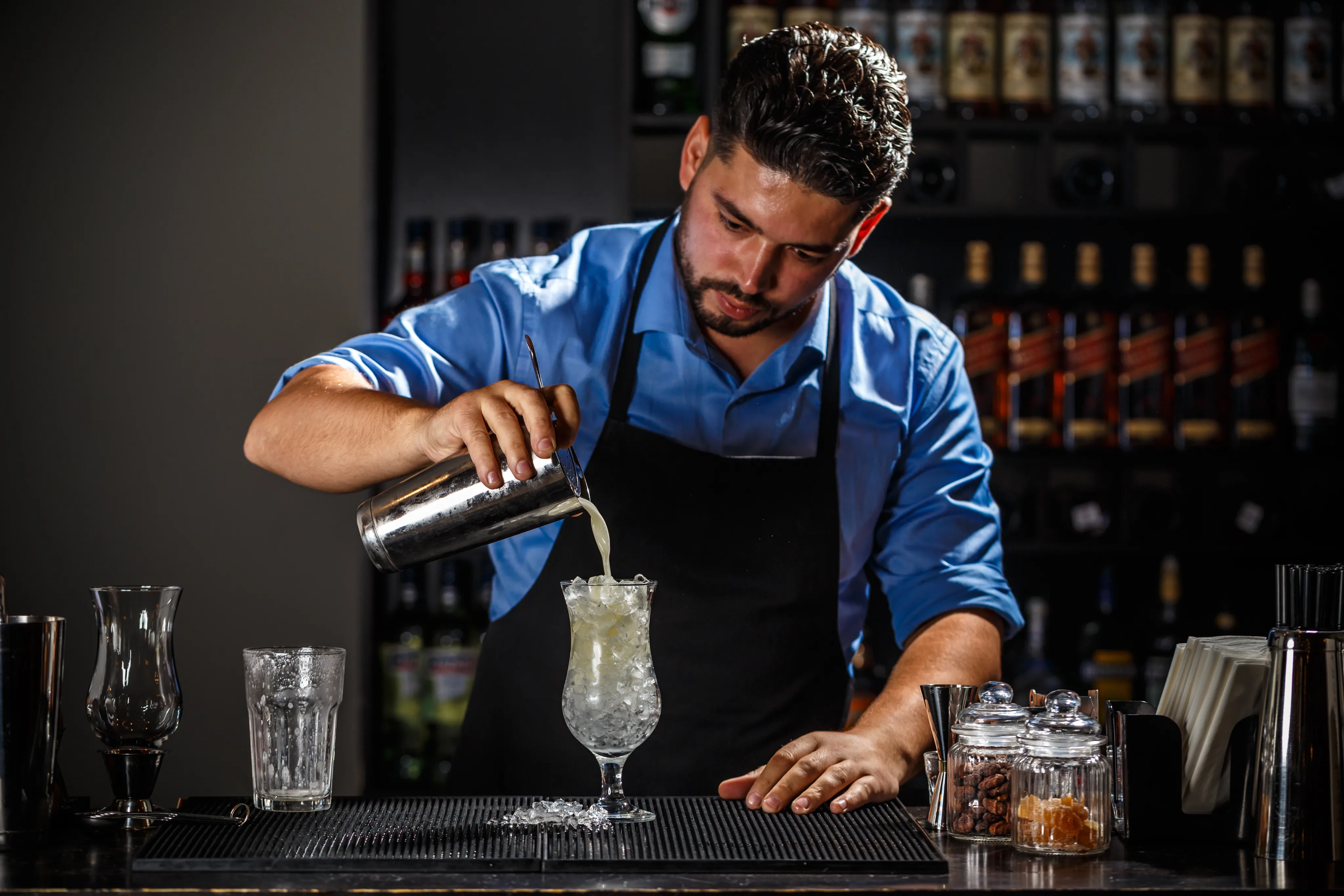 VMD Events bartenders staffing a brand activation in India